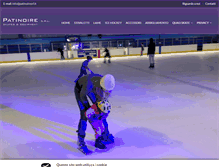 Tablet Screenshot of patinoiresrl.it